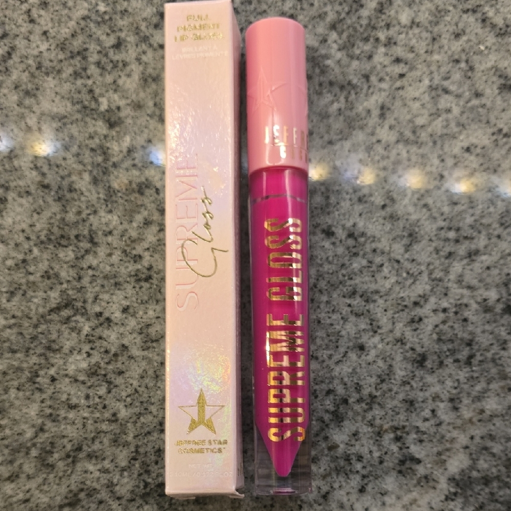 Jeffree Star Supreme Gloss Full Pigment Lip Gloss- Pink Vault - Picture 2 of 4